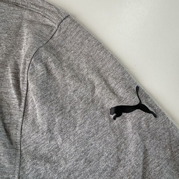 Puma Mens Medium Gray Outdoors Golf 1/4 Zip Pullover Lanier Islands - Picture 15 of 15